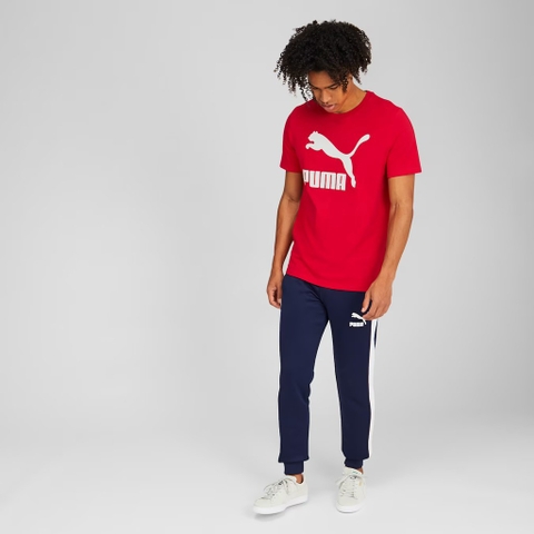 [ PUMA ] Classics Logo Men's Tee - High Risk Red