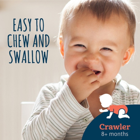 Bánh ăn dặm Gerber Mild Cheddar & Veggie Dip Baby Snack, 5.92 oz Canister, 4 Pack