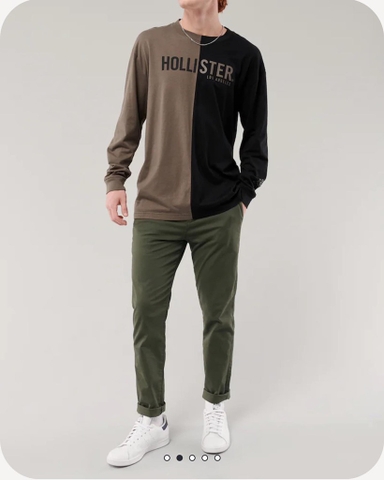 Áo thun nam Hollister Oversized Logo Graphic Tee