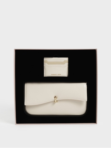 Qixi Gift Set: Shoulder Bag & Card Holder