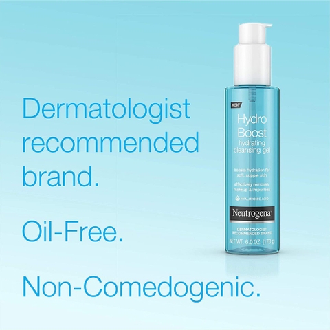 Sữa Rửa Mặt hỗ trợ giữ ẩm, cấp nước Neutrogena Hydro Boost Hydrating Cleansing Gel (170g)
