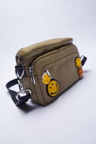 CANVAS SMILEY ® CROSSBODY BAG
