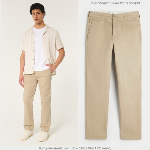 [ Hollister ] Slim Straight Chino Pants