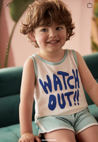 STRAPPY T-SHIRT AND BERMUDA SHORTS SET