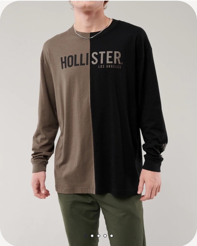 Áo thun nam Hollister Oversized Logo Graphic Tee