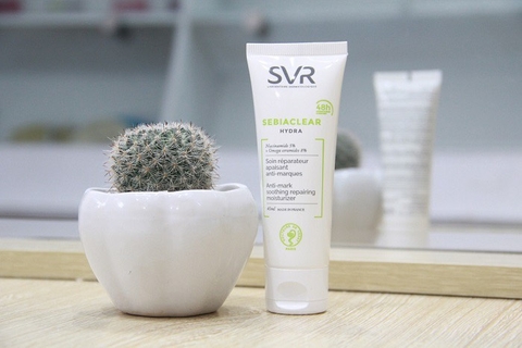 Kem dưỡng ẩm cho da dầu mụn SVR Sebiaclear Hydra 48h 5% 40ml