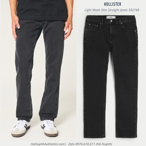 Quần Hollister - Straight Jeans