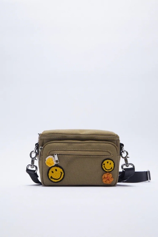 CANVAS SMILEY ® CROSSBODY BAG