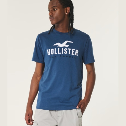 [ Hollister ] Cotton Logo Graphic Tee