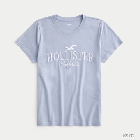 [ Hollister ] Easy Logo Graphic Tee