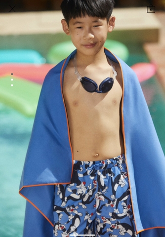 SILVESTER LOONEY TUNES © &™ WARNER BROS PRINT SWIMMING TRUNKS