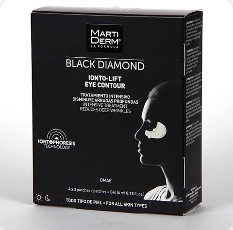 Martiderm Ionto Lift Eye Black Diamond Anti-Aging Eye Patches