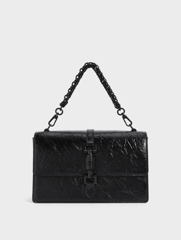 Single Chain Handle Shoulder Bag