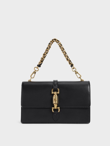 Single Chain Handle Shoulder Bag