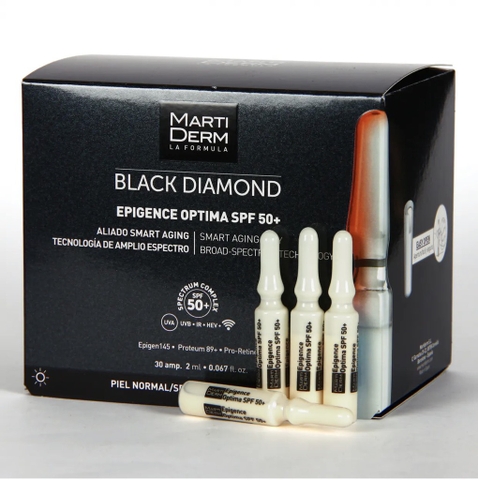 Martiderm Epigence Optima SPF 50+ Black Diamond 30 Ampoules