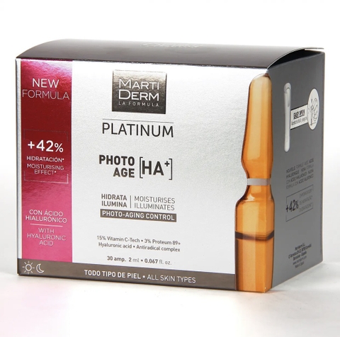 Martiderm Photo-Age HA + Platinum 30 Ampoules