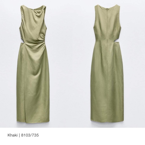 𝐋𝐈𝐍𝐄𝐍 𝐁𝐋𝐄𝐍𝐃 𝐌𝐈𝐃𝐈 𝐃𝐑𝐄𝐒𝐒 𝐖𝐈𝐓𝐇 𝐂𝐔𝐓-𝐎𝐔𝐓 𝐃𝐄𝐓𝐀𝐈𝐋 - 𝐕𝐚́𝐲 𝐦𝐢𝐝𝐢 𝐥𝐢𝐧𝐞𝐧 𝐩𝐡𝐨̂́𝐢 𝐜𝐮𝐭-𝐨𝐮𝐭