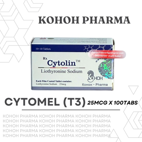 Cytolin T3 (Liothyronine Sodium) 25mcg - Kohoh