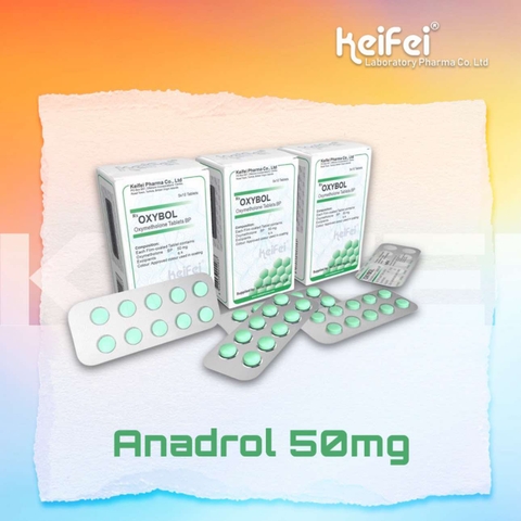 Anadrol Keifei (Oxymetholone Tablets BP) 50mg - Keifei
