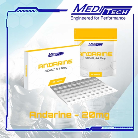 ANDARINE (GTX-007, S-4 20mg - 50tabs) - Meditech