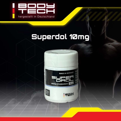 SUPERDROL (Methyl-Drostanolone 10mg/tab - 50tabs) - Bodytech