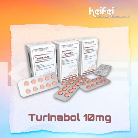 Turinabol (Tbol) 4-Chlorodehydromethyl) 10mg x 100tabs - Keifei