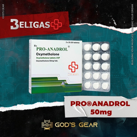 Anadrol Beligas - 50tabs (50mg/tab)