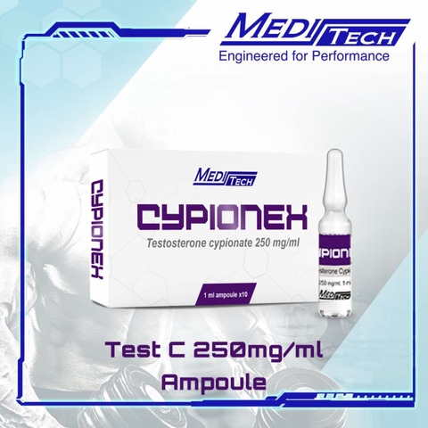 TEST C (Testosterone Cypionate 250mg/ml) - Meditech