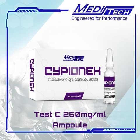 TEST C dạng ống 1ml (Testosterone Cypionate) 250mg x 10ml - Meditech