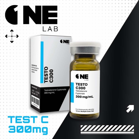 TEST C 300 (Testosterone Cypionate 300mg/ml) 10ml - OneLab