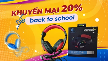 Khuyến mại 2023 Back to School tại BK38