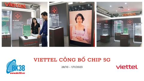 Tháng 10/2023 Việt Nam phát triển thành công chip 5G