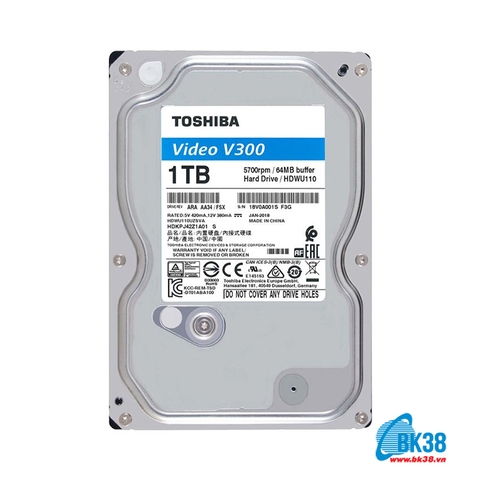 Ổ cứng HDD Toshiba AV V300 1TB