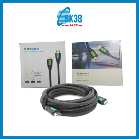 Cáp HDMI SOTAKO 2.0V/ 4K 15m