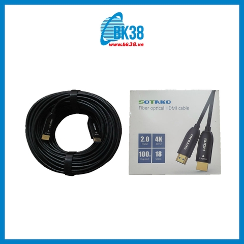 Cáp HDMI SOTAKO 2.0V/ 4K 25m