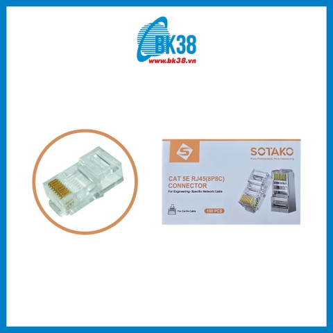 Đầu bấm mạng CAT5E SOTAKO