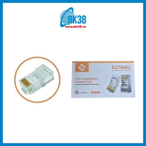 Đầu bấm mạng CAT6E SOTAKO