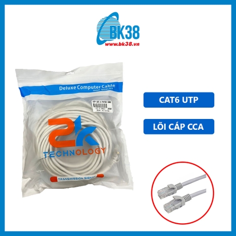 Dây cáp mạng UTP Cat6 bấm sẵn 2 đầu dài 20M