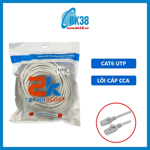 Dây cáp mạng UTP Cat6 bấm sẵn 2 đầu dài 30M