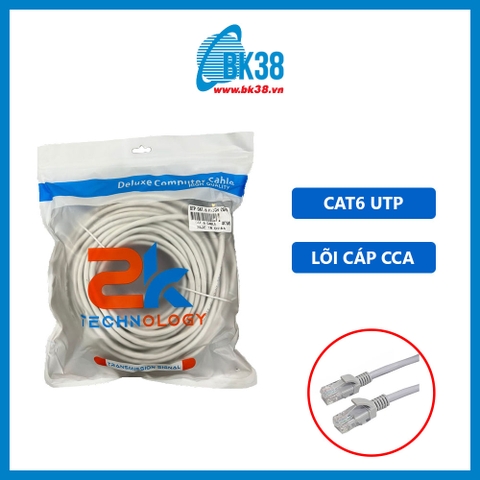 Dây cáp mạng UTP Cat6 bấm sẵn 2 đầu dài 40M