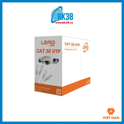 Dây cáp mạng Việt Hàn LEAD CAT5E UTP