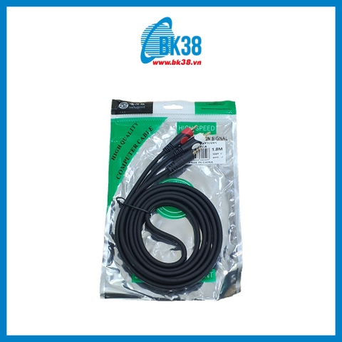 Dây loa 1 ra 2 Vellygood 1,5m - Đồng