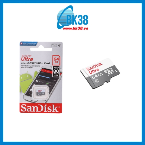 Thẻ nhớ Micro SD Sandisk 64GB
