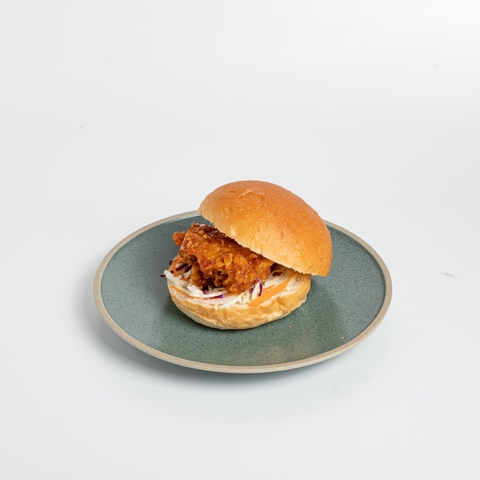 Burger gà cay HQ/ Korean Spicy chicken burger