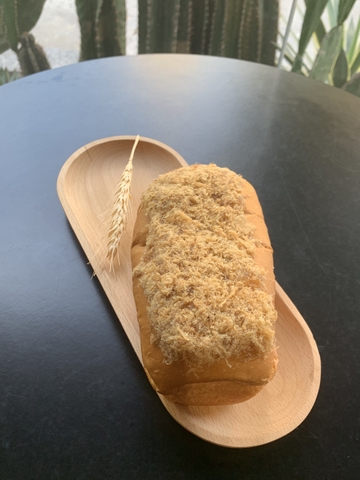 Bánh mì ruốc sốt phô mai