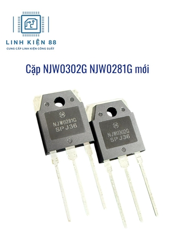 Cặp sò NJW0281G NJW0302G NJW0281 NJW0302 0281 0302 mới chính hãng ON