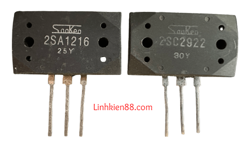 Cặp sò Tran Transistor Sanken 2SA1216 & 2SC2922 2SA1216 2SC2922 SA1216 SC2922 1216 2922 ( Hàng tháo máy)