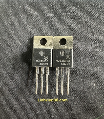 MJE15032 MJE15033 Cặp sò thúc MJE15032 MJE15033 8A 250V hàng tháo máy