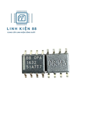 OPA1632 IC OPAMP OPA1632 1632 SOP-8 dán mới chính hãng TI