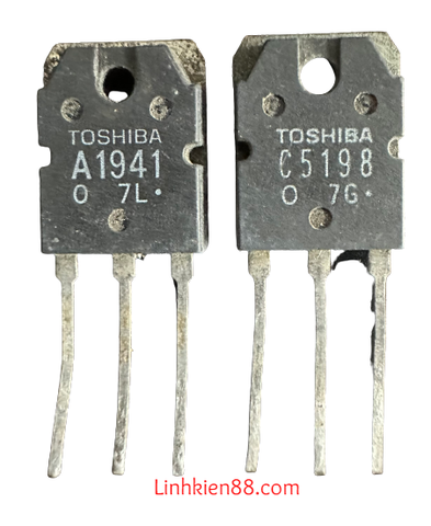 A1941 & C5198 Cặp sò công suất A1941 & C5198 hàng tháo máy